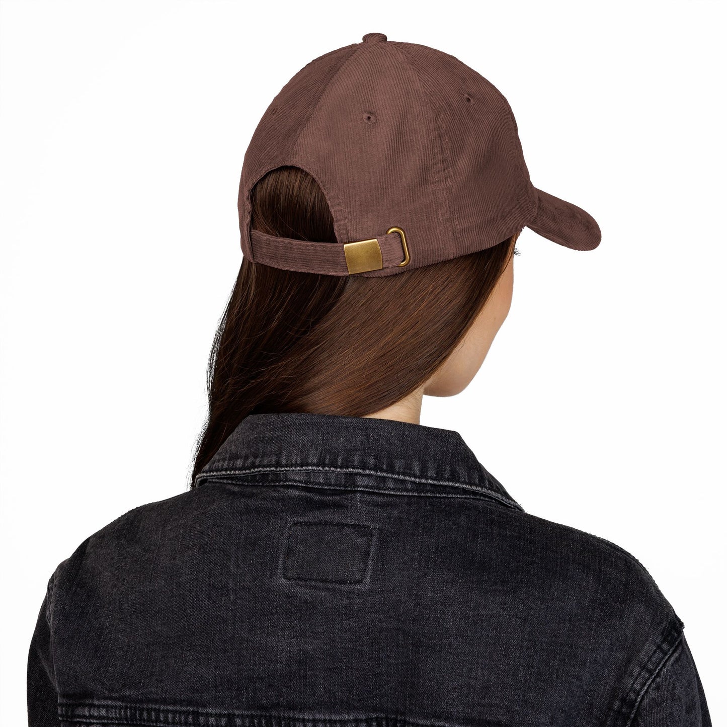dailybreadcore corduroy cap — dark brown