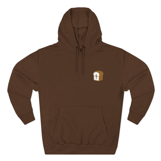 dailybreadcore cotton cocoa soft fleece hoodie