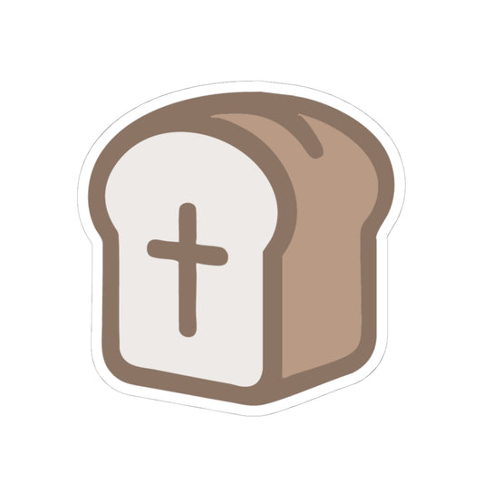 dailybreadcore kiss-cut vinyl sticker