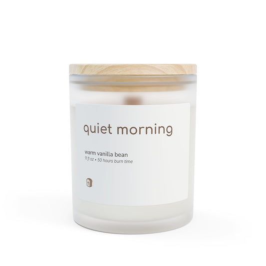 dailybreadcore Quiet Morning Vanilla Bean Candle