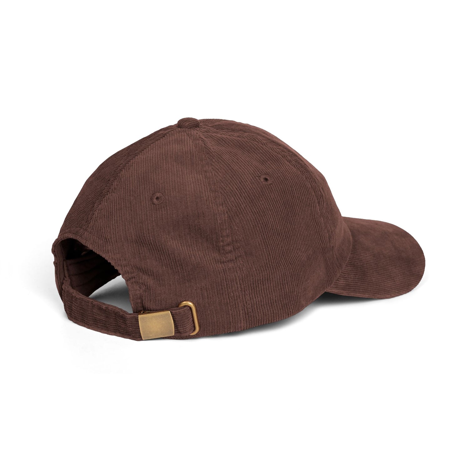 dailybreadcore corduroy cap — dark brown