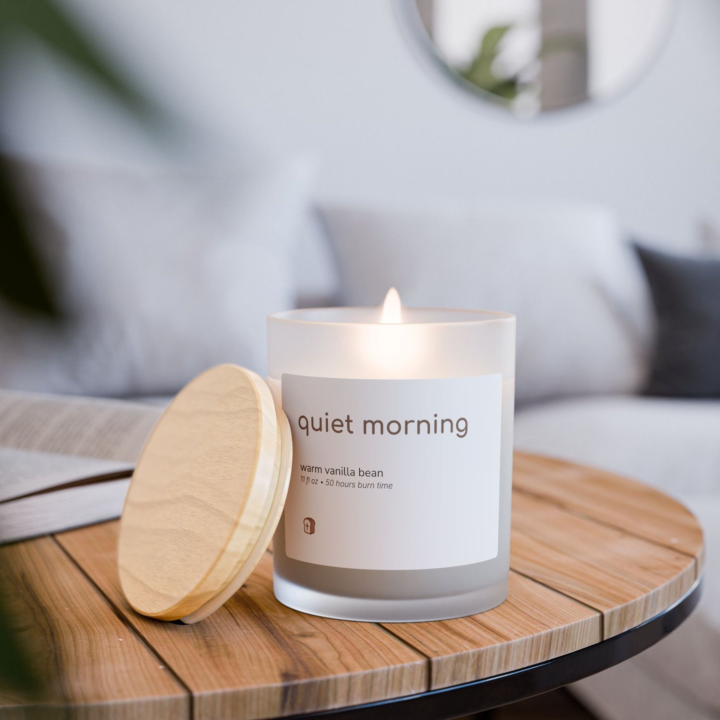 dailybreadcore Quiet Morning Vanilla Bean Candle