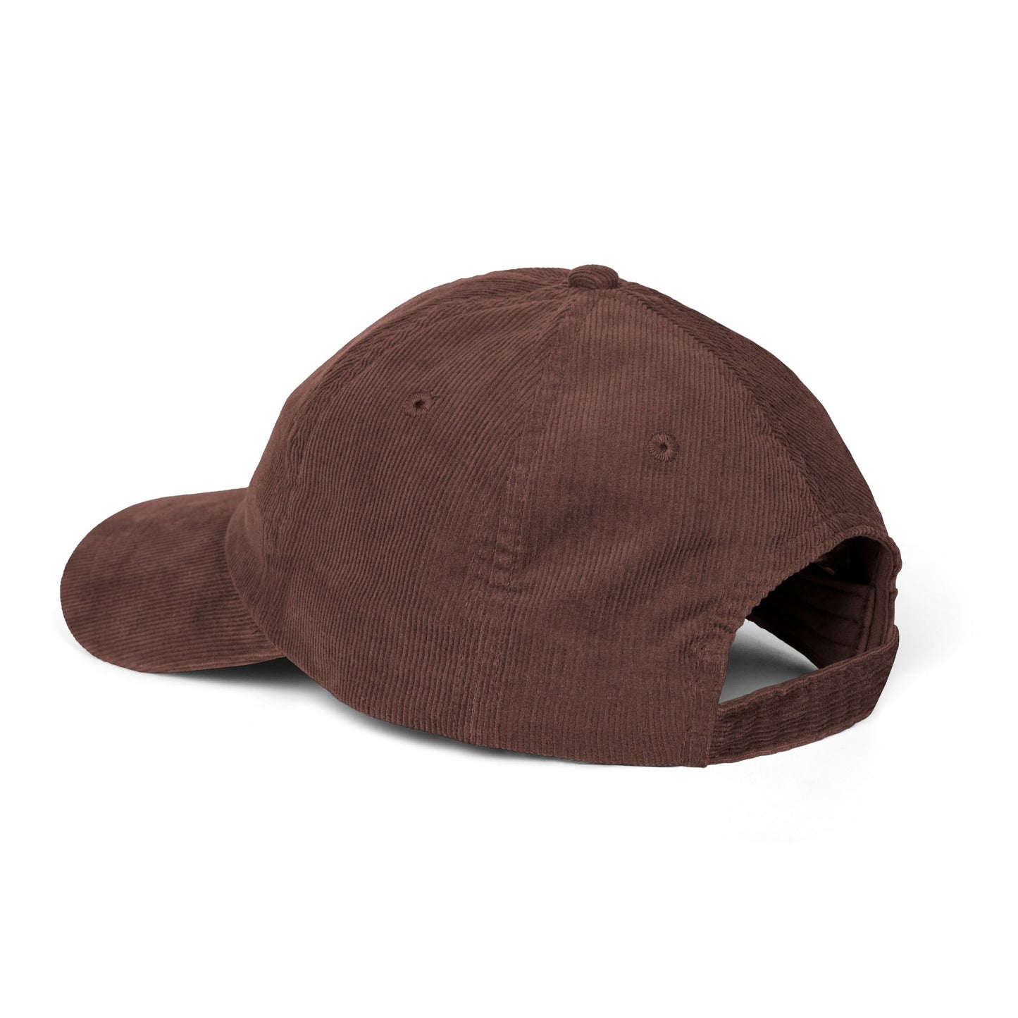 dailybreadcore corduroy cap — dark brown
