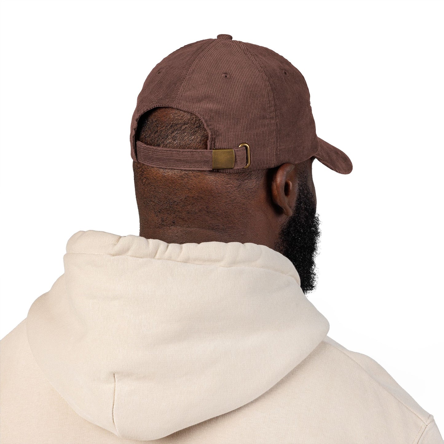 dailybreadcore corduroy cap — dark brown
