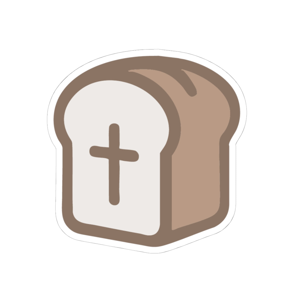 dailybreadcore kiss-cut vinyl sticker